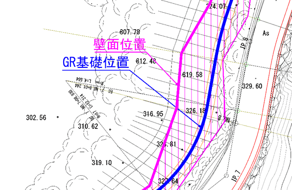 図1 比較表一部（イメージ）